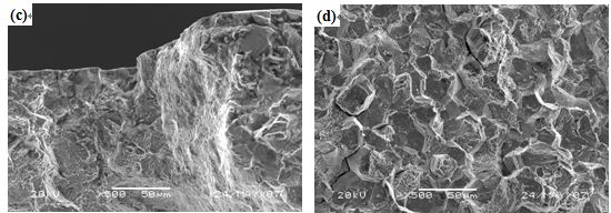 圖12-13 (c、d、e)斷口微觀形貌