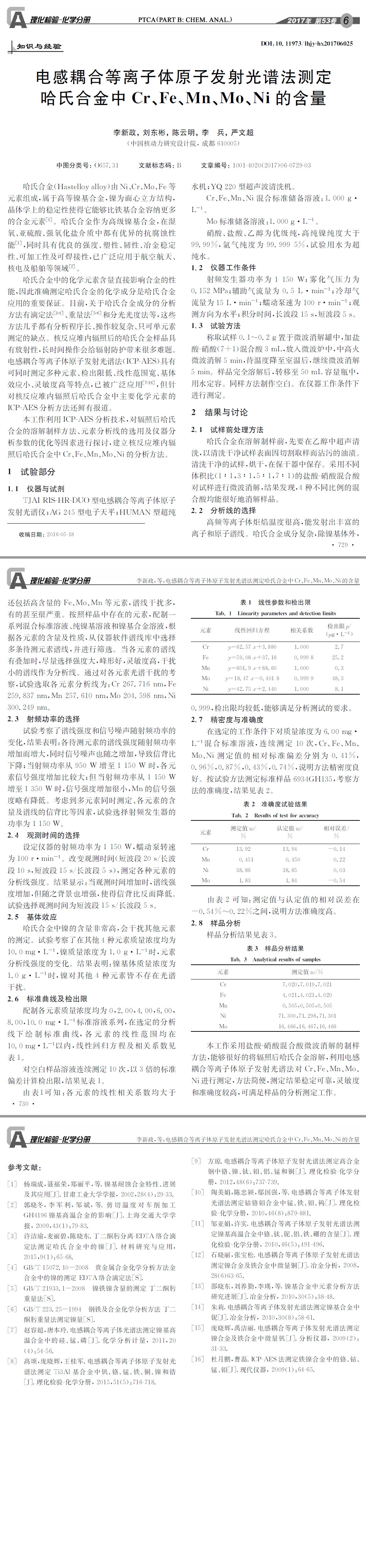 電感耦合測(cè)定,發(fā)射光譜測(cè)試,化學(xué)元素分析